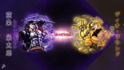 Создай стильный дизайн: Обои Star Platinum и The World для Windows