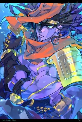 Выбирай формат: Скачивай обои Star Platinum и The World в PNG и WebP