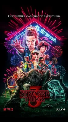 Уникальные обои Stranger Things для Android: выберите свой размер.