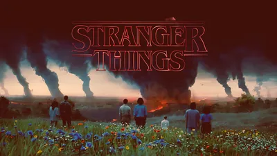 Обои Stranger Things в JPG: идеальное сочетание цветов.