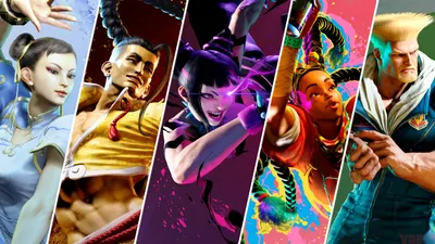 Street Fighter 6: Обои на телефон в хорошем качестве для скачивания