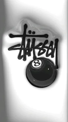 Скачай обои Stussy для iPhone в формате JPG – качество гарантировано.