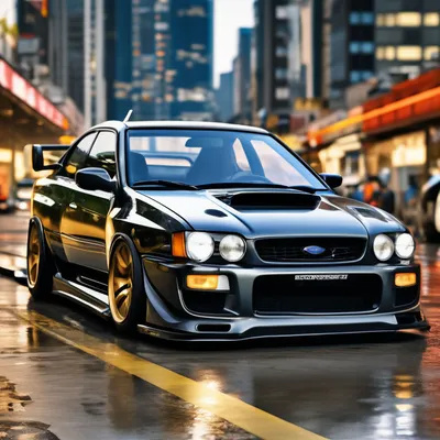 Обои Subaru Impreza WRX STI для Android в png