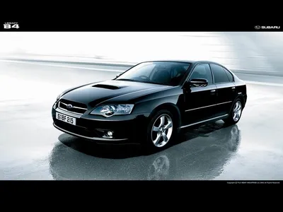 Скачать обои Subaru Legacy B4 для iPhone в PNG