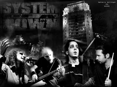 Уникальные обои System of a Down для рабочего стола