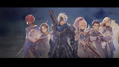 Удивительные фоны с персонажами из Tales of Arise