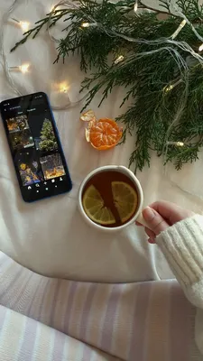 Фото Телефона зима - обои на android и iphone