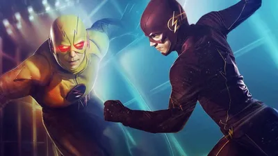 Скачай фотообои The Flash для Android: Размер по желанию