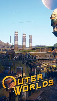 Оригинальные обои The Outer Worlds для вашего iPhone