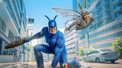 Обои для рабочего стола The Tick - Пещера обоев