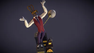 ArtStation — Мультсериал «Тик» — Коллекция Sketchfab