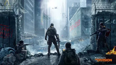 Стильные обои Tom Clancy's The Division для iPhone