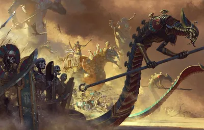 Total War: Warhammer II - эпические обои на фон рабочего стола