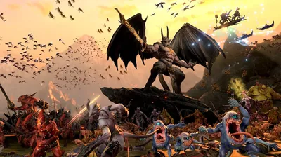 Яркие обои Total War: Warhammer для рабочего стола в хорошем качестве