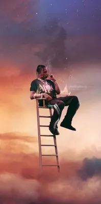 Travis Scott: Завораживающие обои на телефон в формате PNG