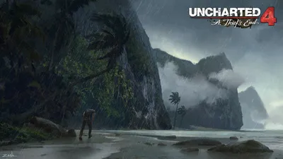 Uncharted 4: обои для телефона в формате png