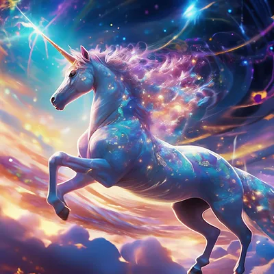 Unicorn единорог в формате jpg для скачивания