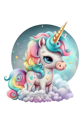 Фото Unicorn единорог: скачать в png формате