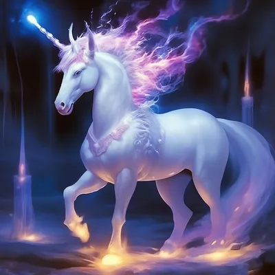 Unicorn единорог на обоях для Windows: выберите размер