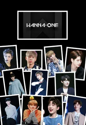 Эстетика Wanna One в обоях для iPhone и Android