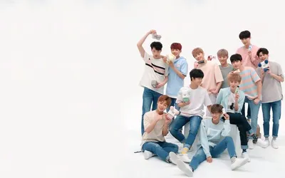 Уникальные обои Wanna One для телефона: выбирай формат