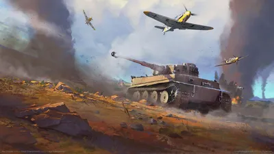 Бесплатные обои War Thunder в высоком качестве