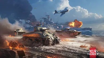 Скачать бесплатные обои War Thunder для iPhone