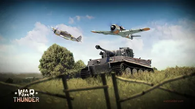 Скачать обои War Thunder в формате png для прозрачного фона