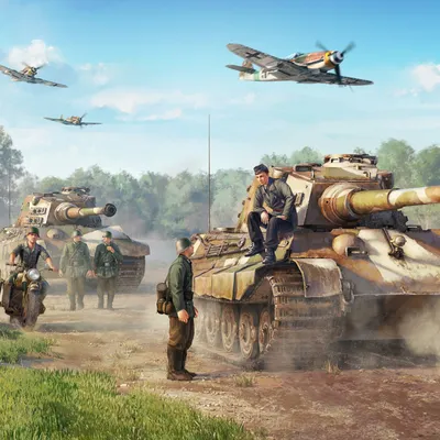 Фоновые обои War Thunder для Android