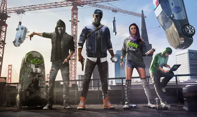 Watch Dogs 2: Оригинальные обои для рабочего стола