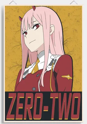 Zero Two: обои в хорошем качестве для iPhone