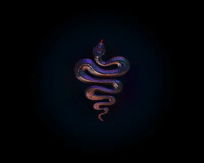 Змея Гуччи: Фон для iPhone в формате PNG